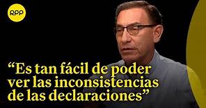 Martín Vizcarra asegura que carpeta fiscal solo se basa en declaración de un colaborador