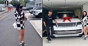Terrence J Surprises "GF" Mikalah Styles With A 2023 Range Rover For Her B-Day! 🚘