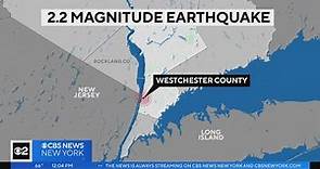 Rare earthquake reported overnight in Westchester County