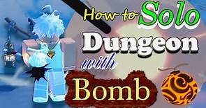 Gpo: How to solo dungeon with Bomu Bomb easily and quickly in Grand Piece Online