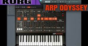 KORG ARP ODYSSEY VST ( The Legendary Analog Synthesizer )