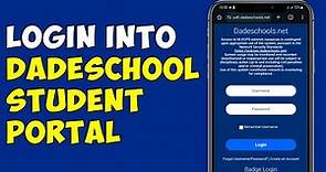 How To Login Into Dadeschool Student Portal