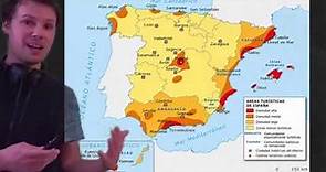 Geografía de España EVAU. Análisis de un mapa del turismo de España