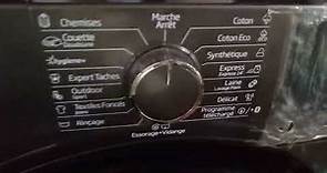 Formation : Chapitre 1 Machine à laver. leçon 1. installation et fonctionnement du lave-linge .