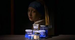傳說中的青金石 Lapis Lazuli. (油畫教學、古典技法、 維梅爾 戴珍珠耳環的少女, Johannes Vermeer Girl with a Pearl Earring)