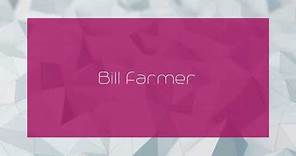 Bill Farmer - appearance