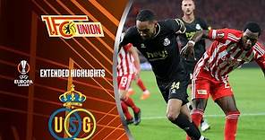 Union Berlin vs. Union Saint-Gilloise: Extended Highlights | UEL Group Stage MD 1 |CBS Sports Golazo