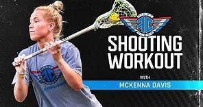 Boston College's Mckenna Davis D1 Lacrosse Shooting Workout