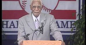 Buck O'Neil - Baseball Hall of Fame Induction Ceremony Speech