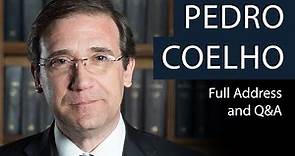 Pedro Passos Coelho | Full Address and Q&A | Oxford Union