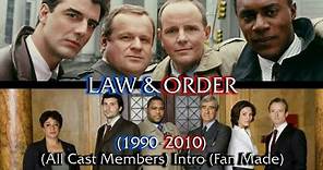 Law & Order (1990 - 2010) (All Cast Members) Intro (Fan Made)