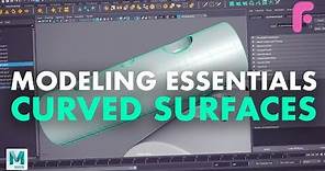 Hard Surface Modeling Essentials: Curved Surfaces