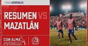 Atlético de San Luis 3-2 Mazatlán | Resumen | Apertura 2023 | Jornada 9