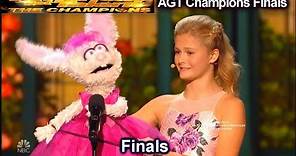 Darci Lynne Italian Opera “O Mio Babbino Caro” AMAZING | America's Got Talent Champions Finals AGT