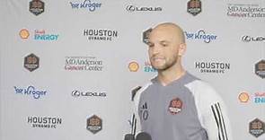 Houston Dynamo FC Defender Chase Gasper speaks ahead of US Open match vs Minnesota United FC.5/22/23