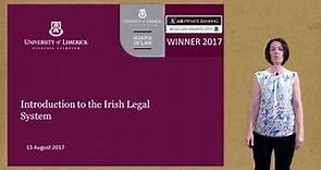 Lecture 1 The Irish legal system