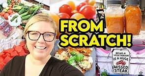 🍅 Farm to Table: FROM SCRATCH COOKING! @Jen-Chapin Meal Prep