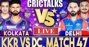 Live: KKR Vs DC, Match 47, Kolkata | IPL Live Scores & Commentary | IPL 2024 | 3 Overs