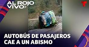 Autobús resbala y cae por un abismo en Perú