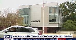 Fake threat prompts lockdown at Yorktown High School