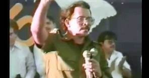 Comandante Daniel Ortega y el Evangelista Yiye Avila