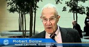 Robert Solow: New Ideas for a New World