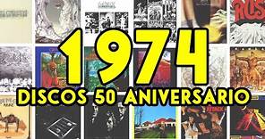 1974 - DISCOS que cumplen 50 AÑOS | ROCK PROGRESIVO