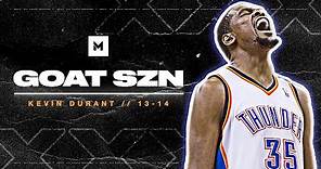 Kevin Durant's HISTORIC MVP Season In 13-14! 32ppg | GOAT SZN