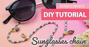 Sunglasses chain with beads and charms | DIY jewelry making ★ Dreambeads Online