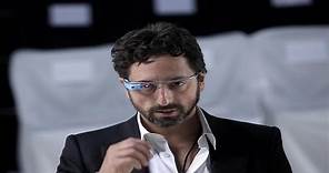 Google's Sergey Brin Previews New 'Google Glass'