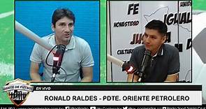 ENTREVISTA RONALD RALDES