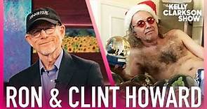 Ron Howard Reacts To Clint Howard's Risqué Christmas Card Photo: 'My Brother!'