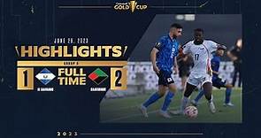 El Salvador 1-2 Martinique | HIGHLIGHTS | 2023 Gold Cup