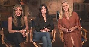 Friends REUNION: Jennifer Aniston, Courteney Cox and Lisa Kudrow Talk EMOTIONAL Return to Set