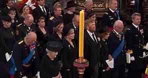 22 casas reales asistieron al funeral de la reina Isabel II en Westminster | ¡HOLA! TV