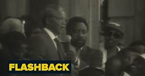 Nelson Mandela Released From Prison | Flashback | NBC News