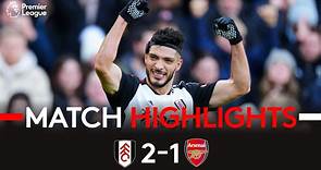 HIGHLIGHTS | Fulham 2-1 Arsenal | New Year's Eve Delight! 🎆