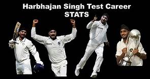 Harbhajan Singh Test Career Stats