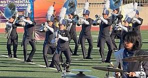 Fountain Valley Royal Regiment high school marching band at CSBC semi final November 11, 2023