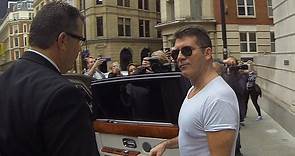 Simon Cowell at X Factor auditions days after mum's death