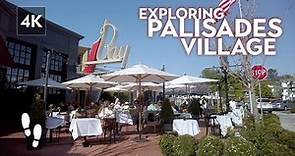 Exploring Palisades Village | Pacific Palisades, CA | Walking Tour [4K]