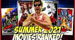 All 36 Summer 2021 Movies I Saw Ranked! (Book of Saw to Free Guy)