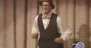 Bill Irwin clowns around