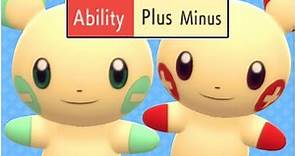 FULL PLUS AND MINUS ABILITY POKEMON TEAM! Shiny Plusle and Minun Double Battle Helping Hand !