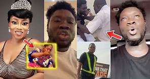 Moesha Boduong Slumps, Rushed To Hospital & Showboy Fined After CLASH With Ghana Police