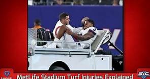 MetLife Stadium Turf Injuries Explained: Sterling Shepard Tears ACL
