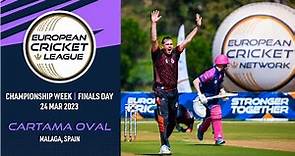 🔴 European Cricket League 2023 | Championship Week, Finals Day | Malaga, Spain | T10 Live Cricket