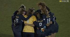 Michigan Women's Soccer Highlights vs. Wake Forest (Nov. 19)