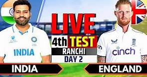 India vs England, 4th Test, Day 2 | India vs England Live Match | IND vs ENG Live Score & Commentary