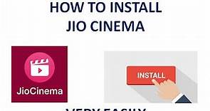 How To Install Jio Cinema In laptop.